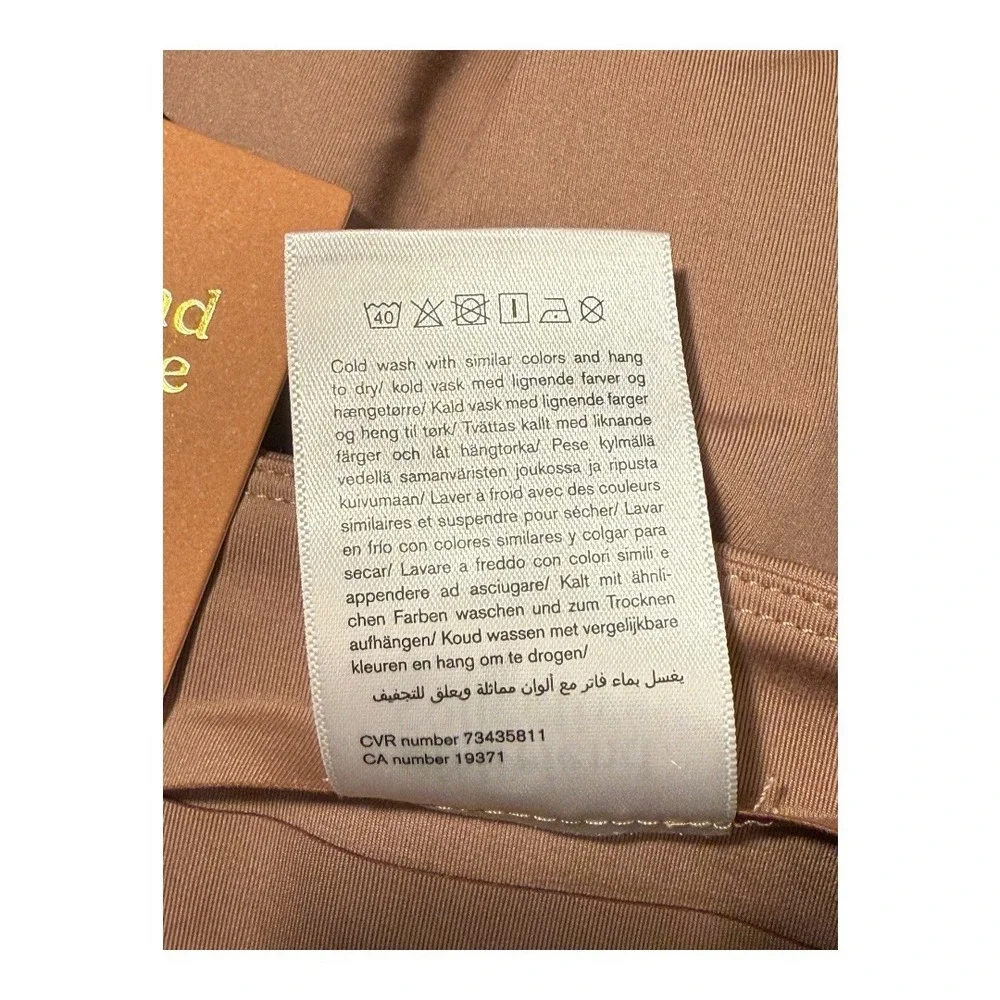 Girlfriend Collective High Rise Leggings Taupe Athleisure Workout Yoga Size XS - Picture 4 of 5